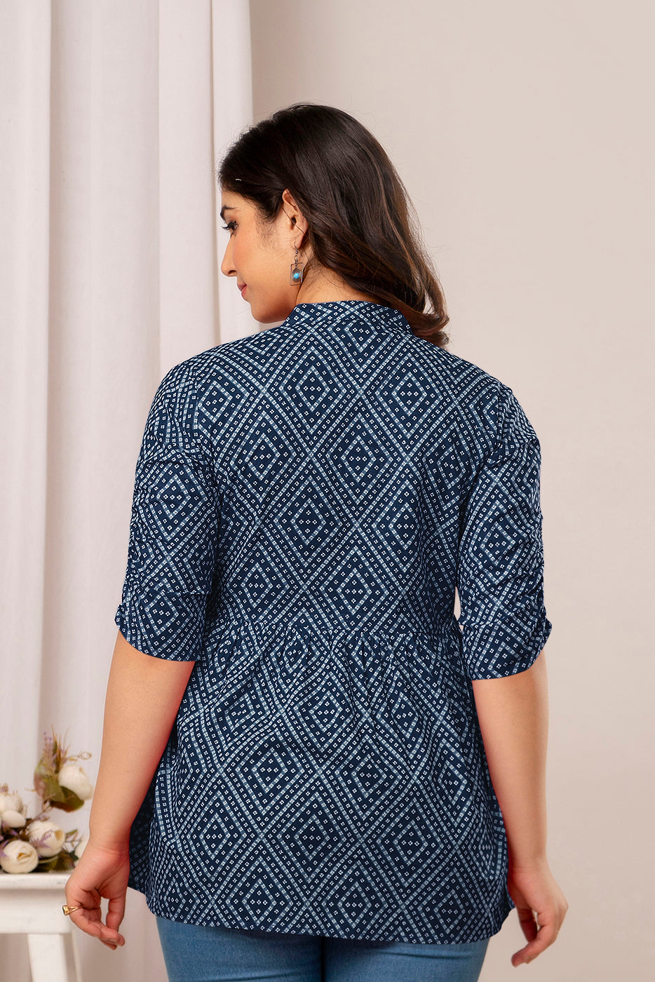 New Launch: Cotton Printed Top (Blue) β Effortless Elegance & Comfort