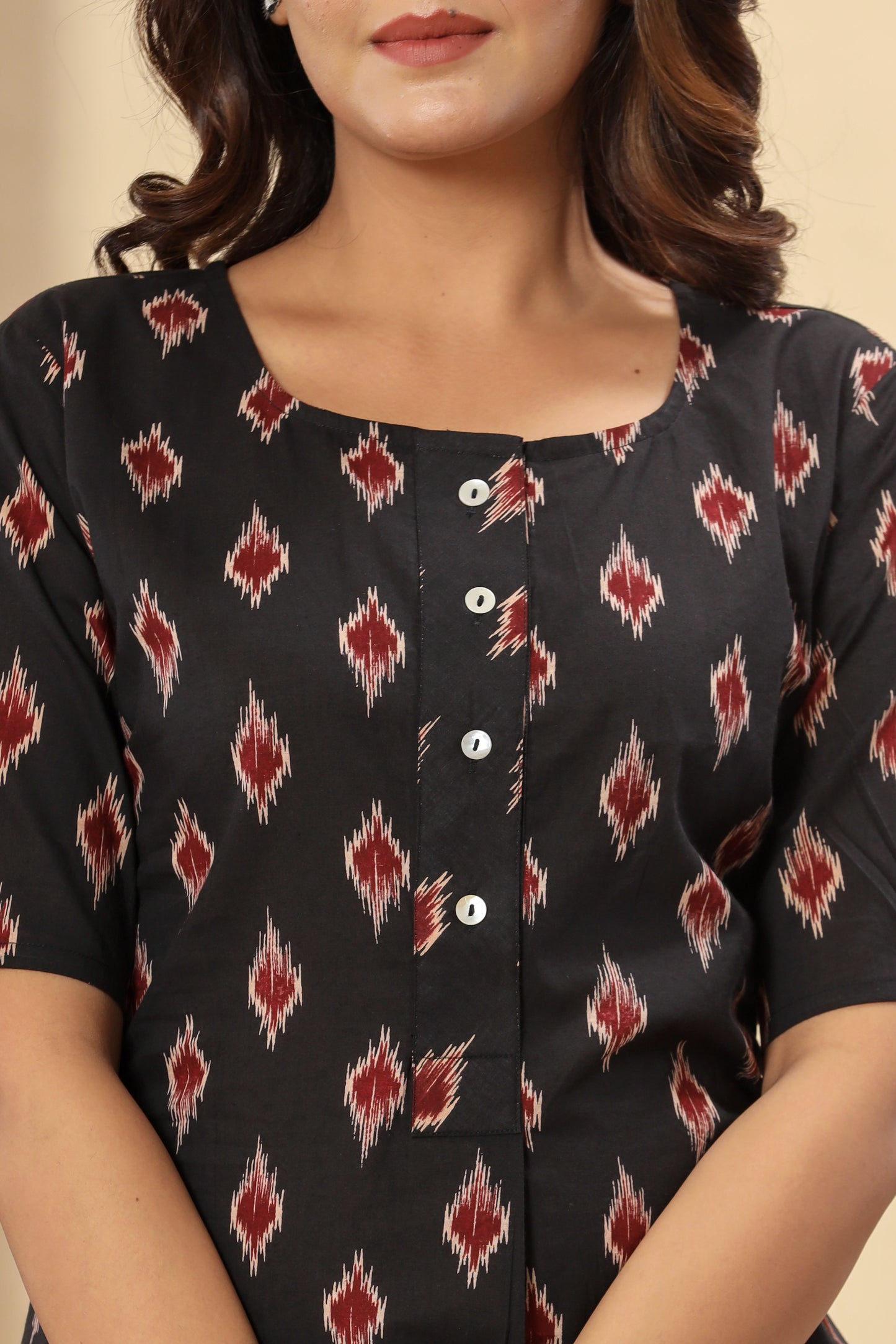 New Launch: Cotton Printed Top (Black) – Bold & Effortless Style