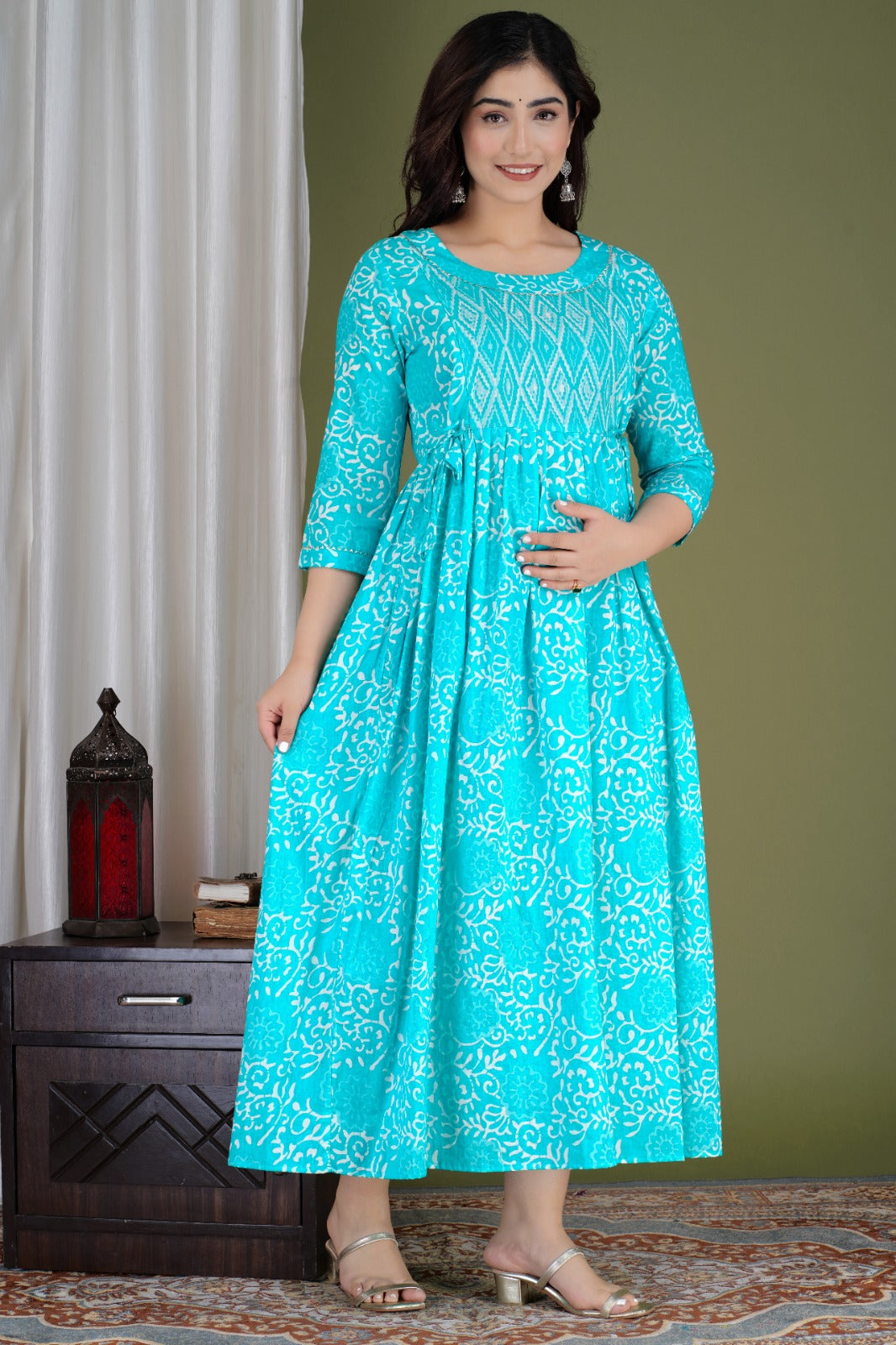 Feeding anarkali kurtis best sale