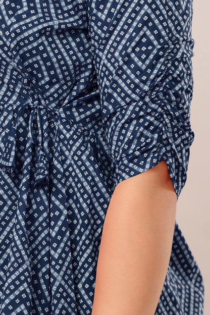 New Launch: Cotton Printed Top (Blue) – Effortless Elegance & Comfort