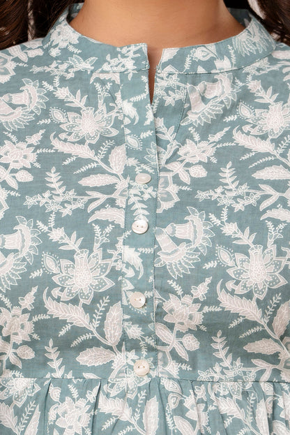 New Launch: Cotton Printed Top (Grey White) – Bright, Bold & Beautiful