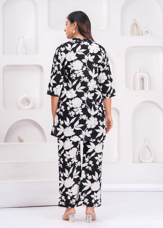 Ashvy Pure Cotton Night Suit – Top & Bottom Set for Ultimate Comfort