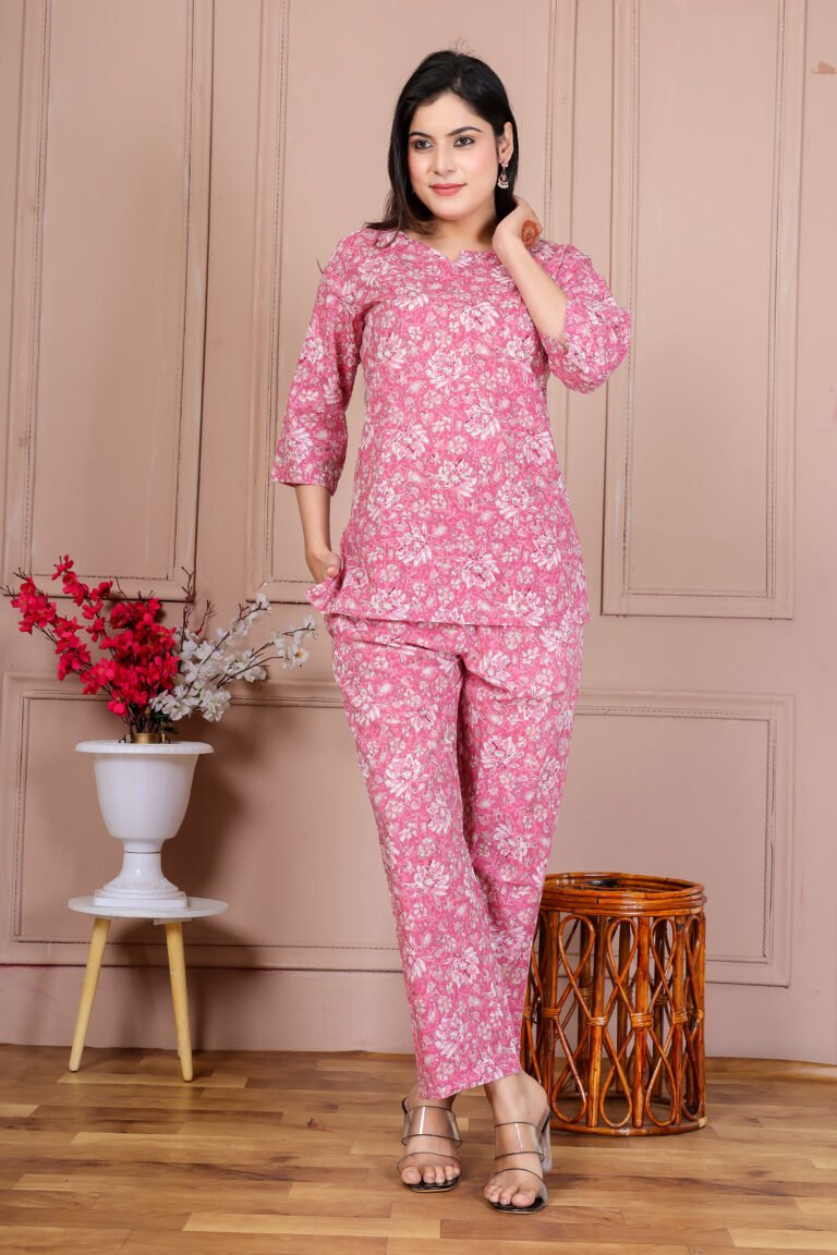Ashvy Pure Cotton Co-ord Set for Women – Ashvy
